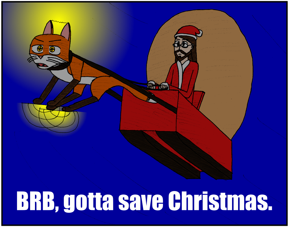 Everybody saves Christmas eventually